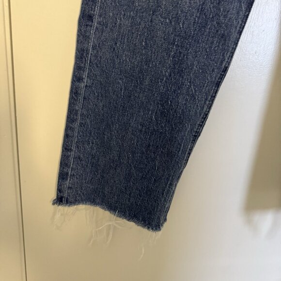 Loft 90’s Straight Jeans Women’s 26 2 Ultra High Rise Medium Wash Denim - Picture 2 of 8